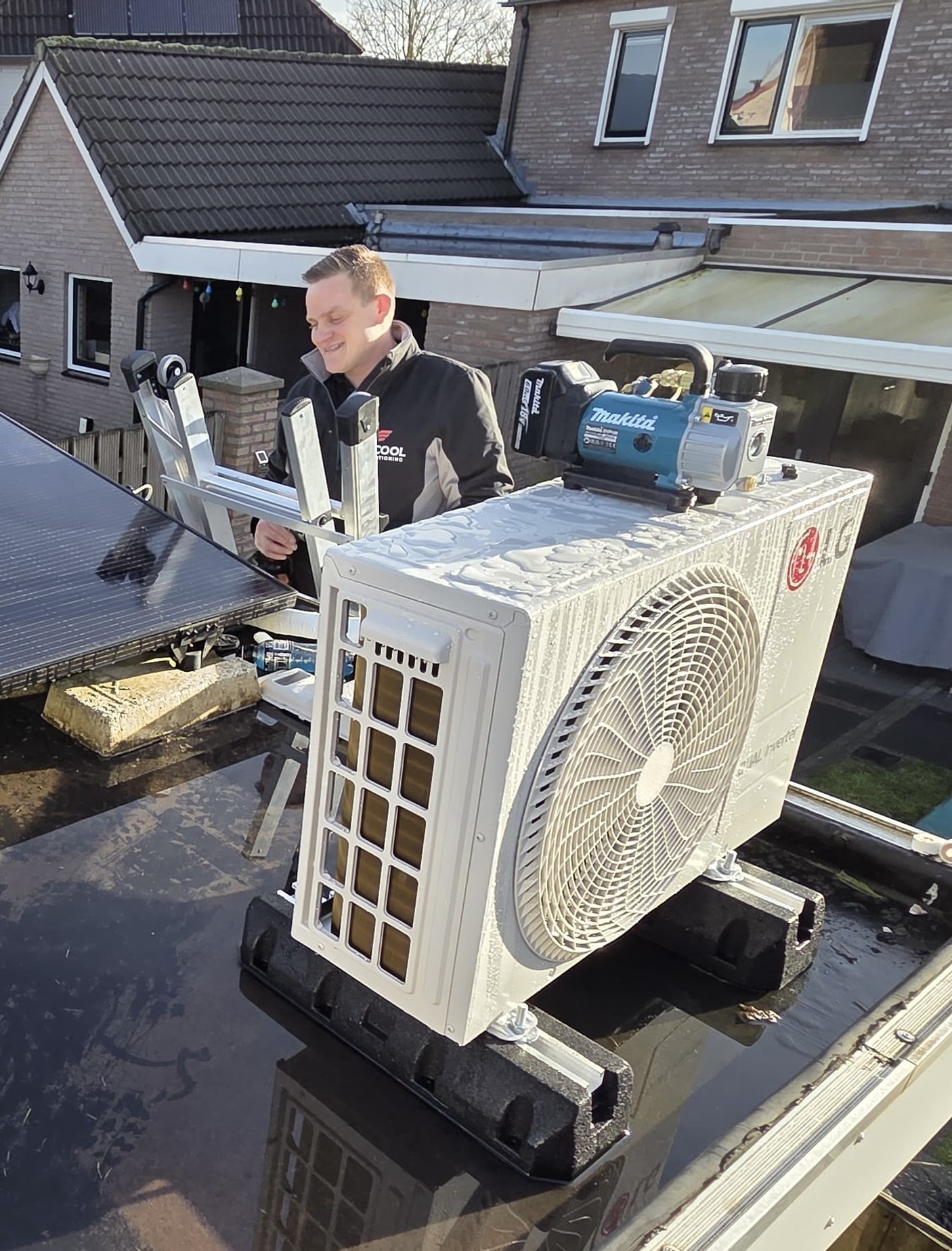 Airco in Ulft op mancave