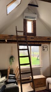 airco in vakantiehuisje gemonteerd in Doetinchem